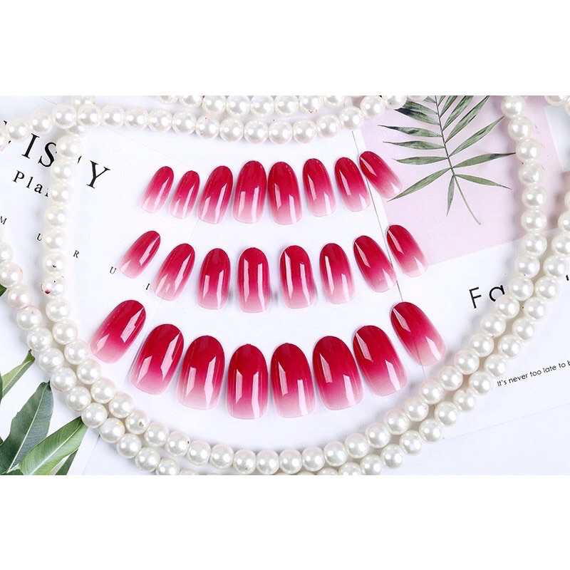 Kuku Palsu 【A29，lem sticker】Nikah kuku Wedding False Nailart Pengantin Tangan