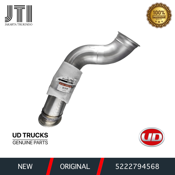 EXHAUST PIPE UD TRUCKS QUESTER 5222794568