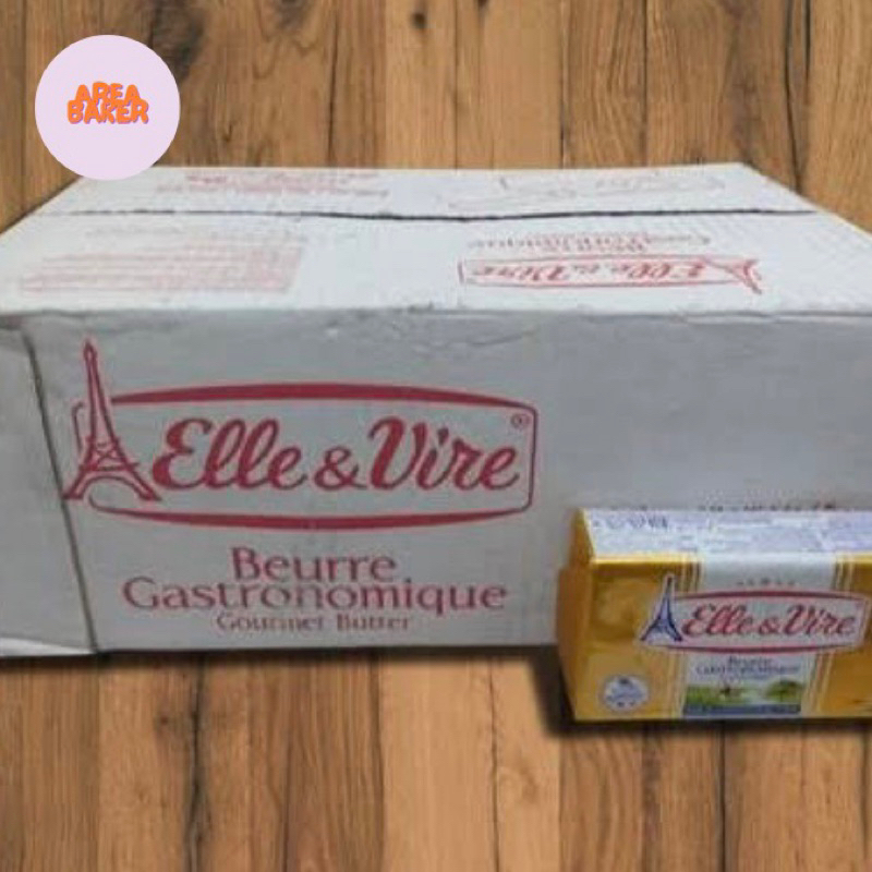 

Butter Elle Vire Unsalted 1 karton