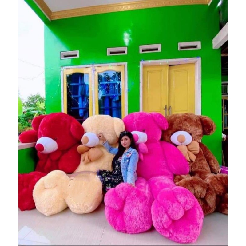 BONEKA TEDDY BEAR (BIG SUPER JUMBO) 2 METER