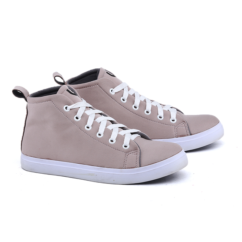 Sepatu Anak Perempuan Sneakers Cream Semi Boots Krem