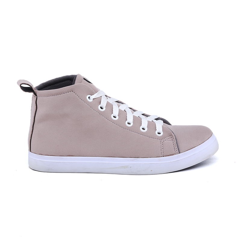 Sepatu Anak Perempuan Sneakers Cream Semi Boots Krem