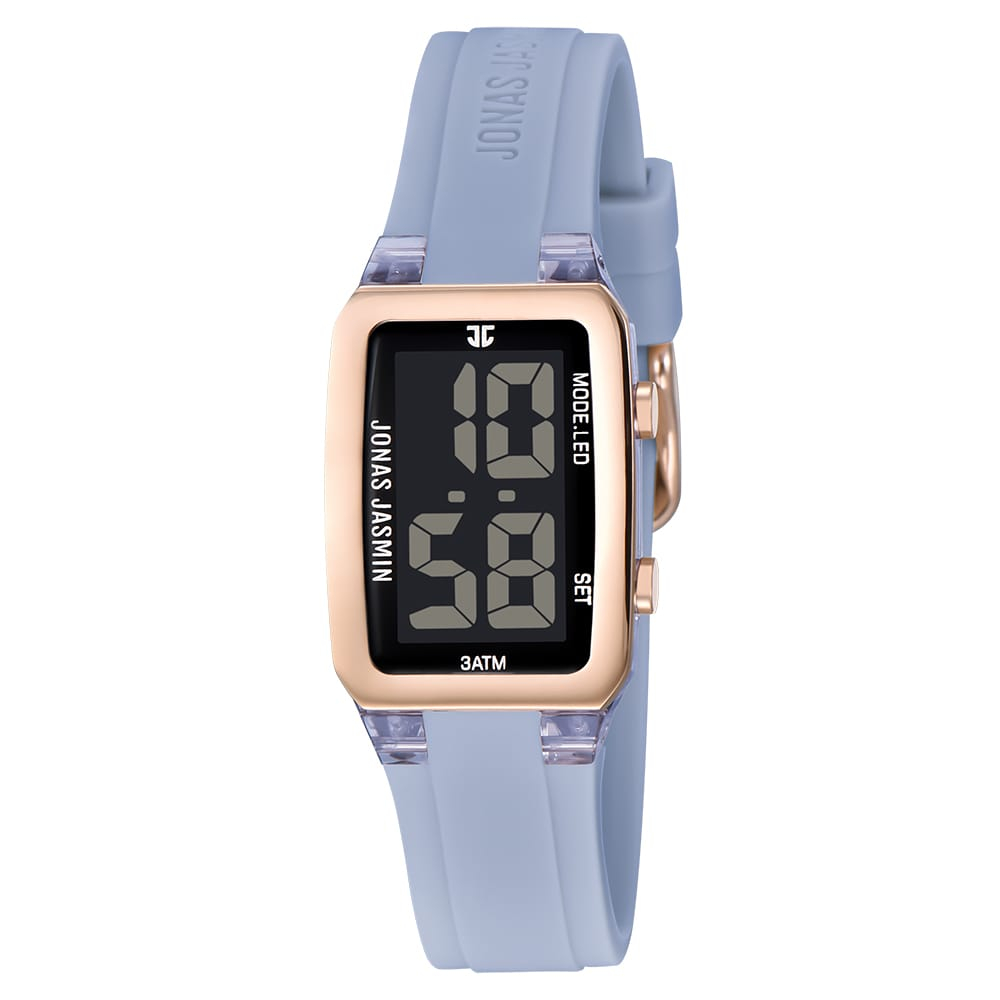 JAM TANGAN PRIA/WANITA JONAS JASMIN 2245 ORIGINAL/JAM TANGAN JONAS JASMIN RUBBER STRAP/JAM TANGAN WA