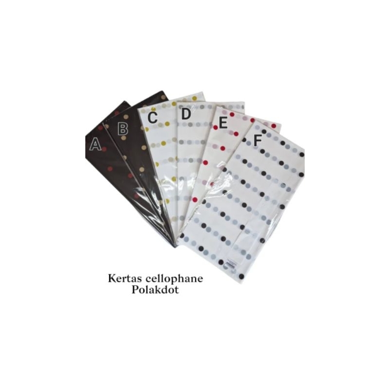 KERTAS BOUQET | CELLOPHANE PAPER | 5 LEMBAR