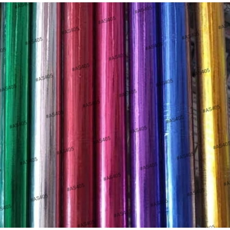 

Kertas Metalik / Warna 1 gulung (10 lembar)