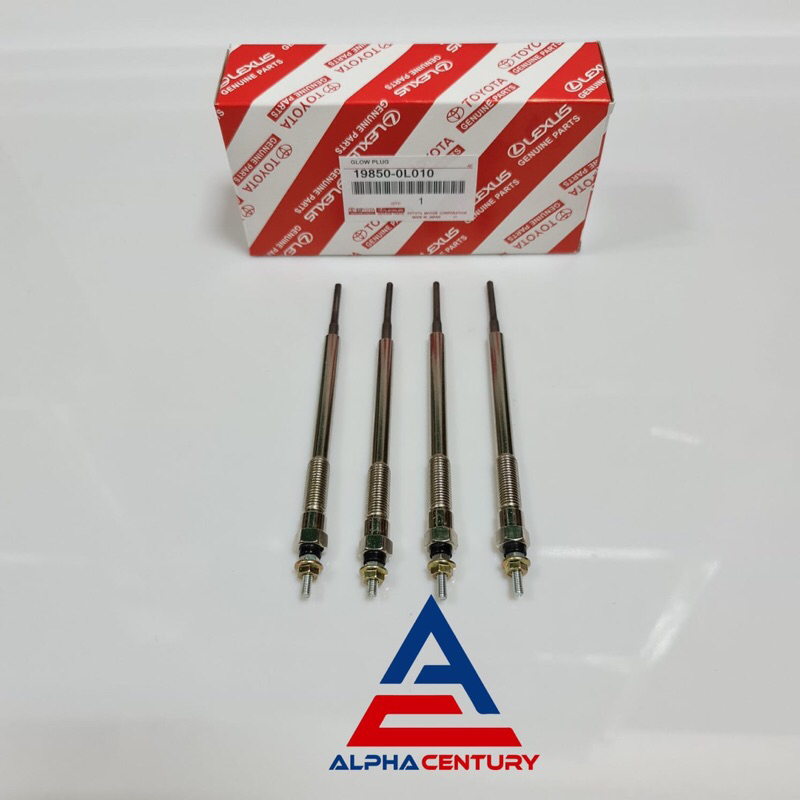 BUSI PEMANAS GLOW PLUG 1PCS INNOVA HILUX FORTUNER DIESEL ORI GARANSI