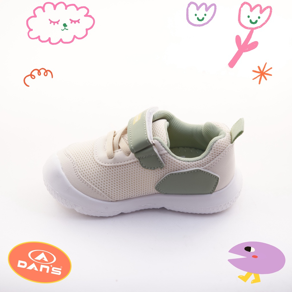 Dans Grania Sepatu Sneakers Anak Perempuan - Beige