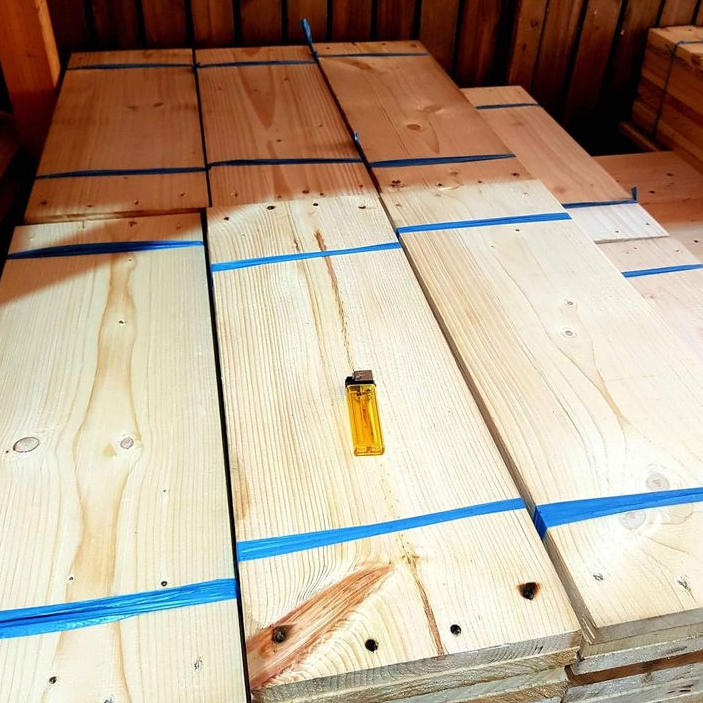 Papan jati belanda 100x15 cm sudah serut halus siap pakai