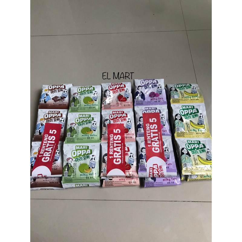 

MARI OPPA 10 gratis 5 Sesuai stok yang Ready