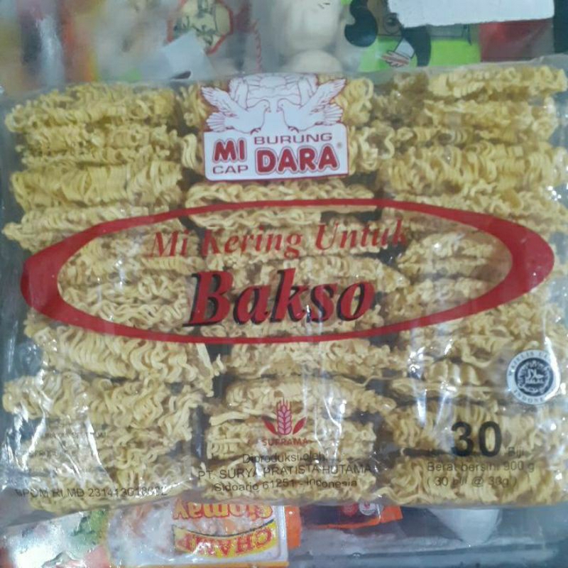 

Mi Dara Mie Kering Bakso isi 30 pcs