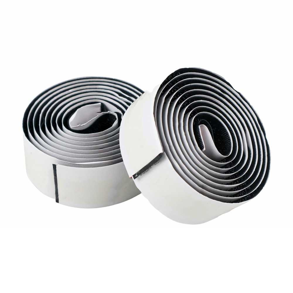 TaffPACK Lakban Velcro Hook and Loop Magic Nylon Sticker 1 Meter - ZNK006 - Black