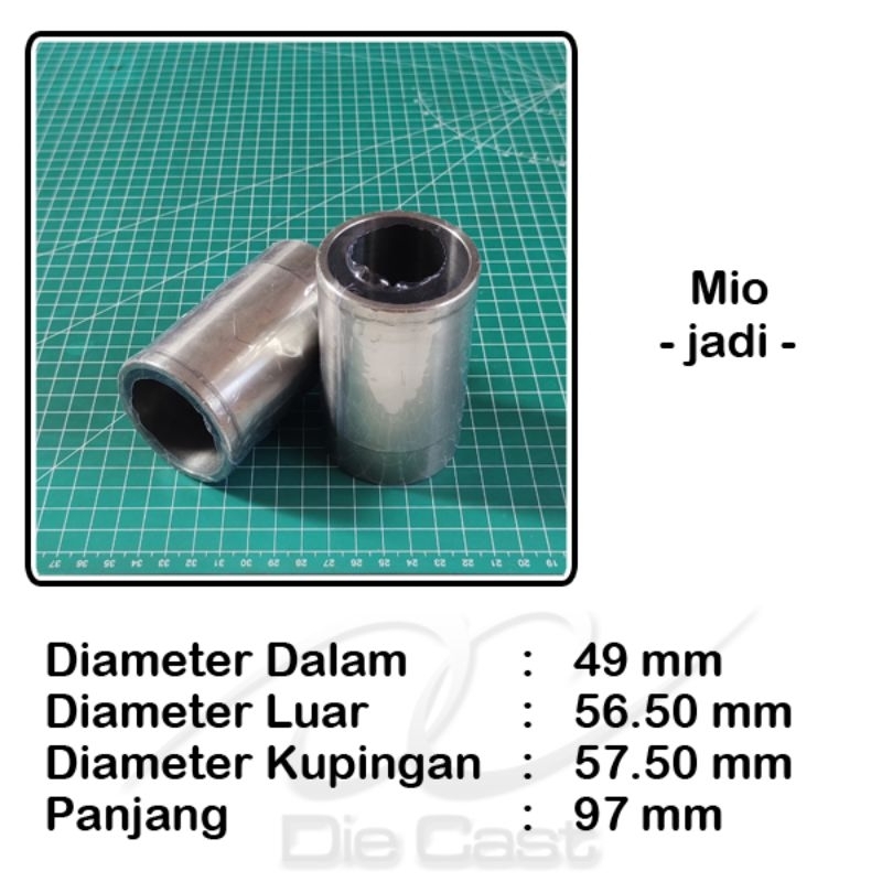 Liner Boring Jadi - Mio 97
