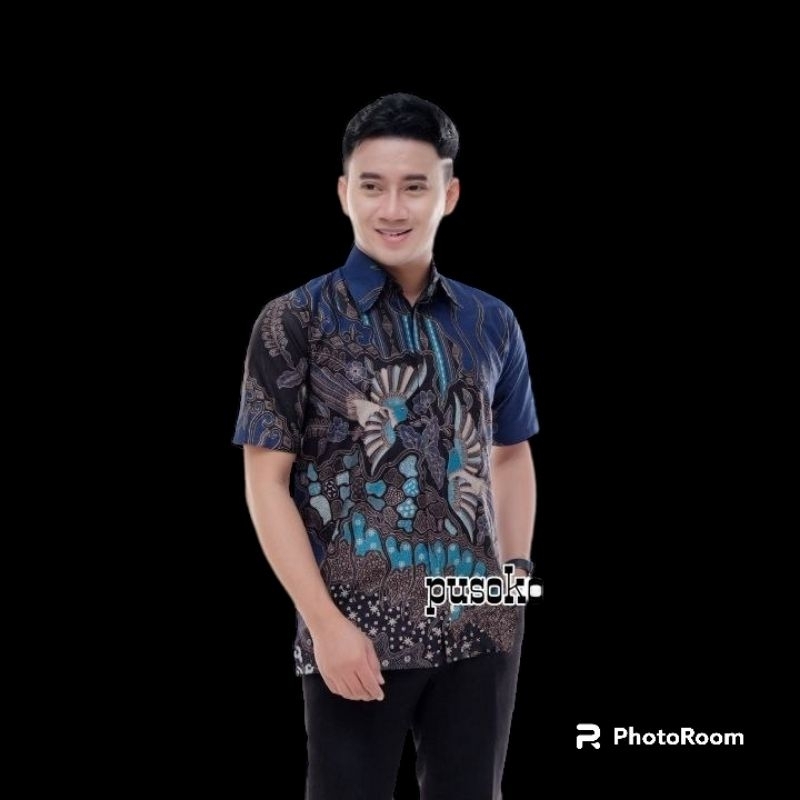 batik pria kemeja batik pria lengan pendek size m l xl xxl terlaris