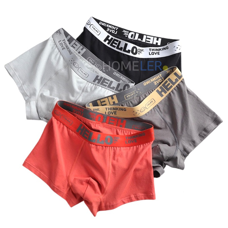 Celana Dalam Boxer Men's Briefs (3 Pcs) / Celana Dalam Pria Dewasa / Sempak Boxer