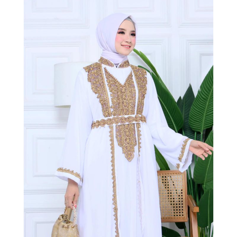 NEW PRODUK//HANASA SET FULL BORDIR PAYET PLUS INNER DAN TURBAN//BAHAN CERUTY BABYDOLL PREMIUM//SERAGAMAN KELUARGA//BAJU PESTA LAMARAN//BAJU WISUDA//BAJU KONDANGAN//BAJU LEBARAN//KAFTAN TERBARU//KAFTAN MODERN INDONESIA//KAFTAN ORIGINAL//BY PELANGI JAYA