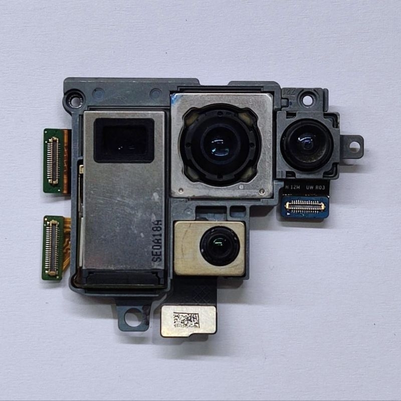 Kamera Belakang Set Samsung S20 Ultra Normal Tested  Copotan Unit