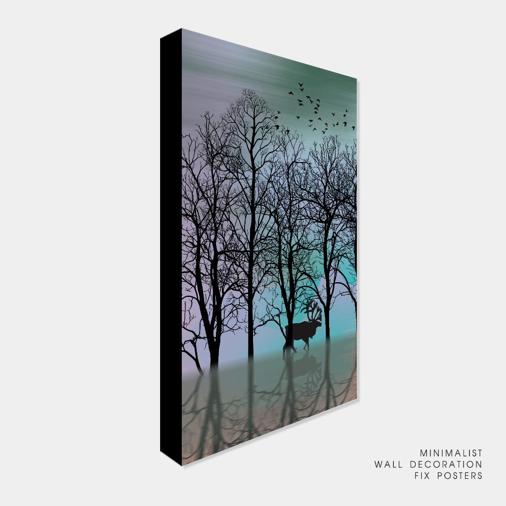 Wall decor poster nordic Dekorasi pajangan dinding minimalis