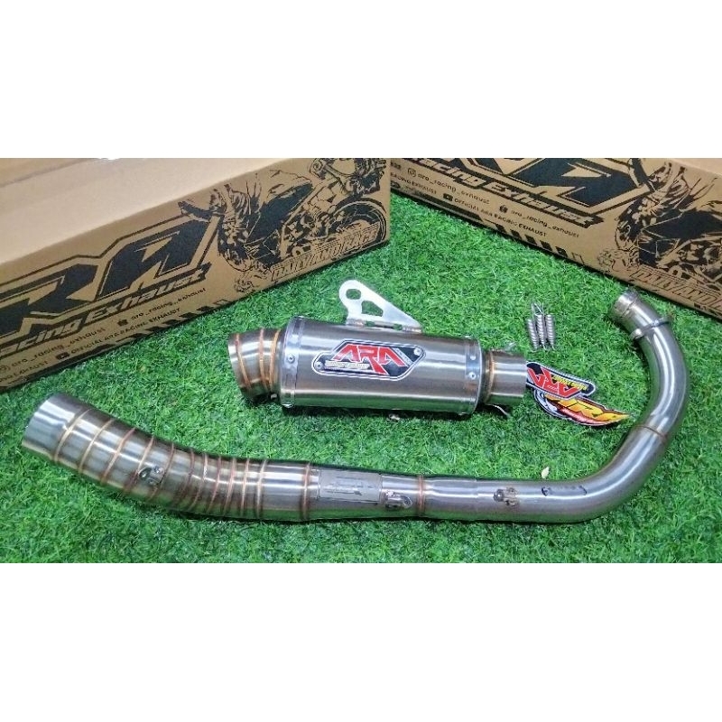 KNALPOT FU PORTING 150CC 155CC DAN SATRIA FU 200CC ORIGINAL ARA RACING EXHAUST