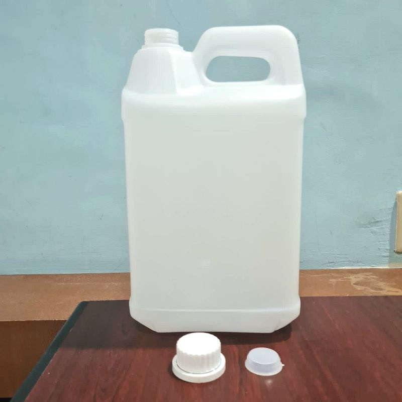 Jerigen 5 Liter Baru / Jeregen Jerrycan Derigen 5L / Jerigen 5 Liter Warna Natural