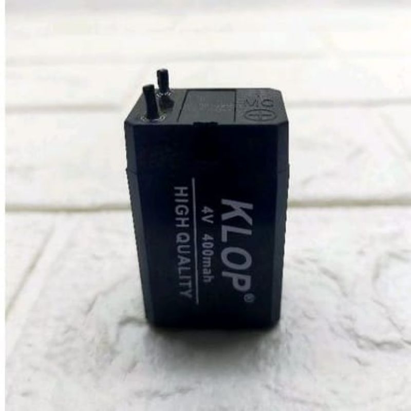 Baterai Aki Kering 4 volt [CMS] Baterai Senter Rechargeable rakit nyamuk