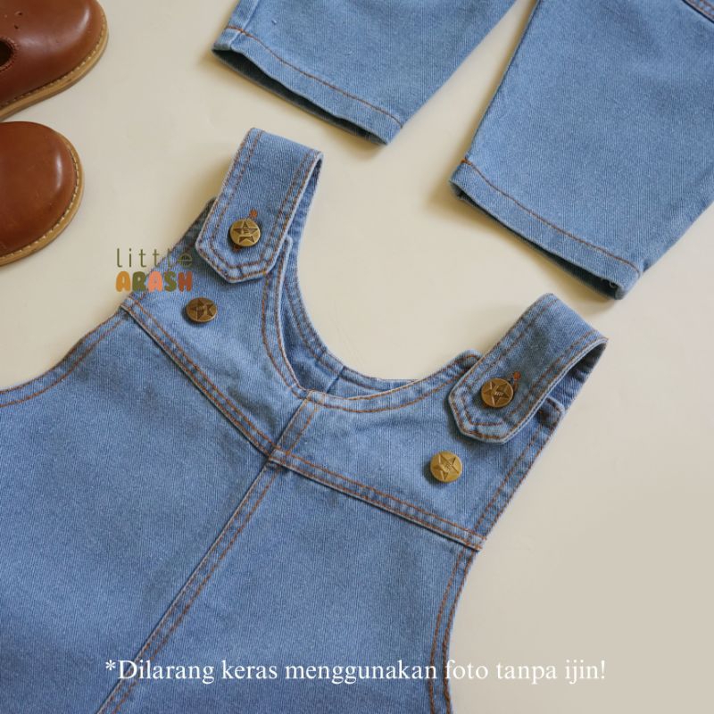 Little Arash | GEMA Overall Jeans | Overall jeans anak | Overall anak