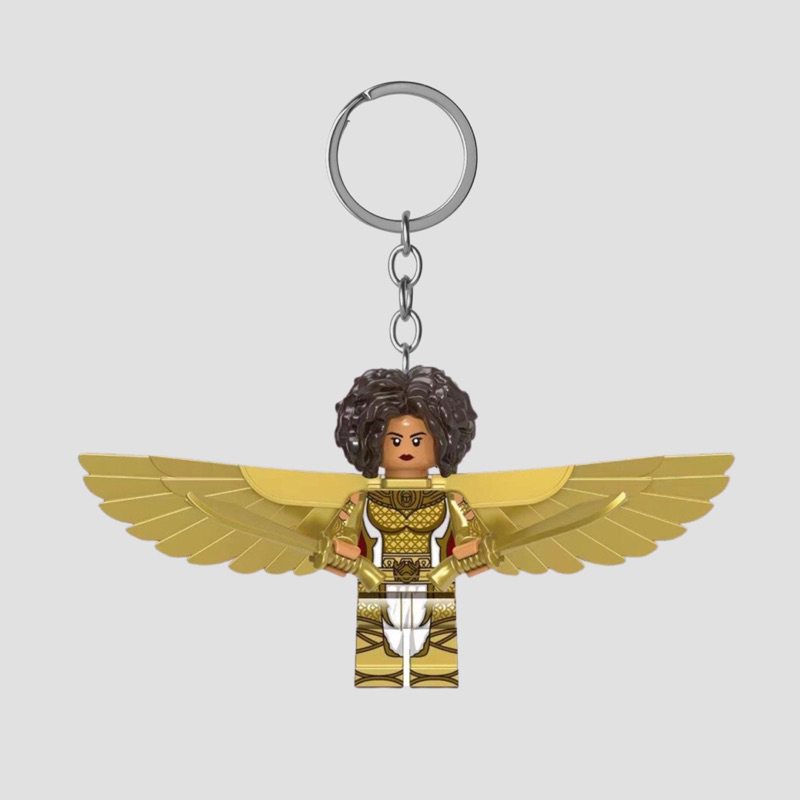 Dhis Project Gantungan Kunci LEGO Minifigure Layla El Faoule Moon Knight Marvel