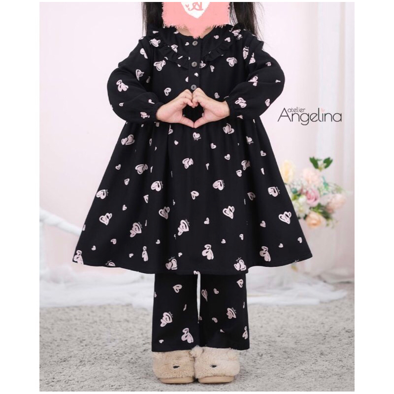 ATELIER ANGELINA LITTLE ZAHRA ALOFA BLACK PINK