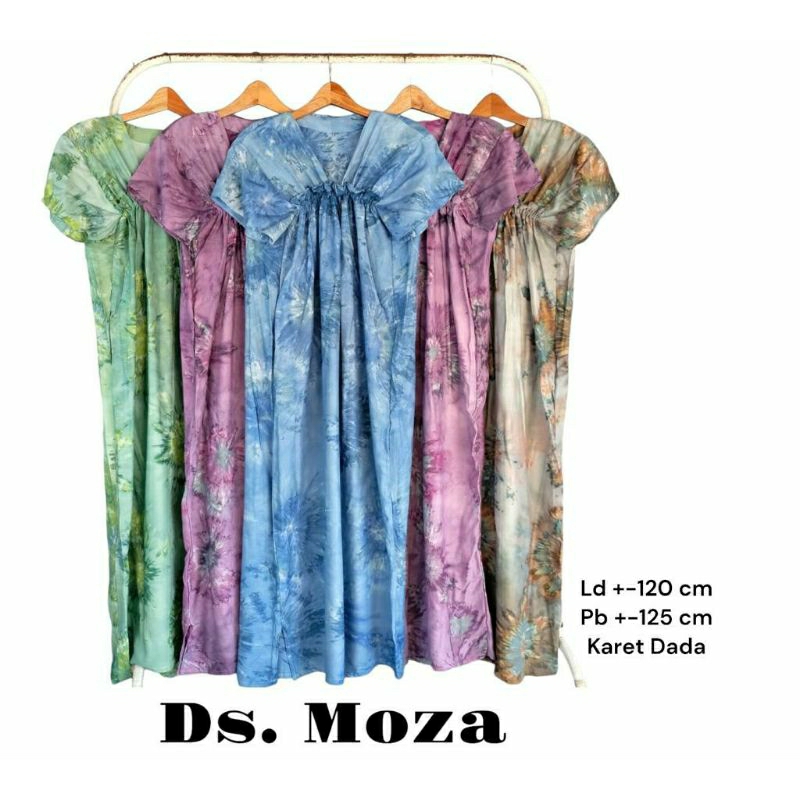 Daster Moza TYEDIE/daster kekinian/daster panjang terbaru/home dress