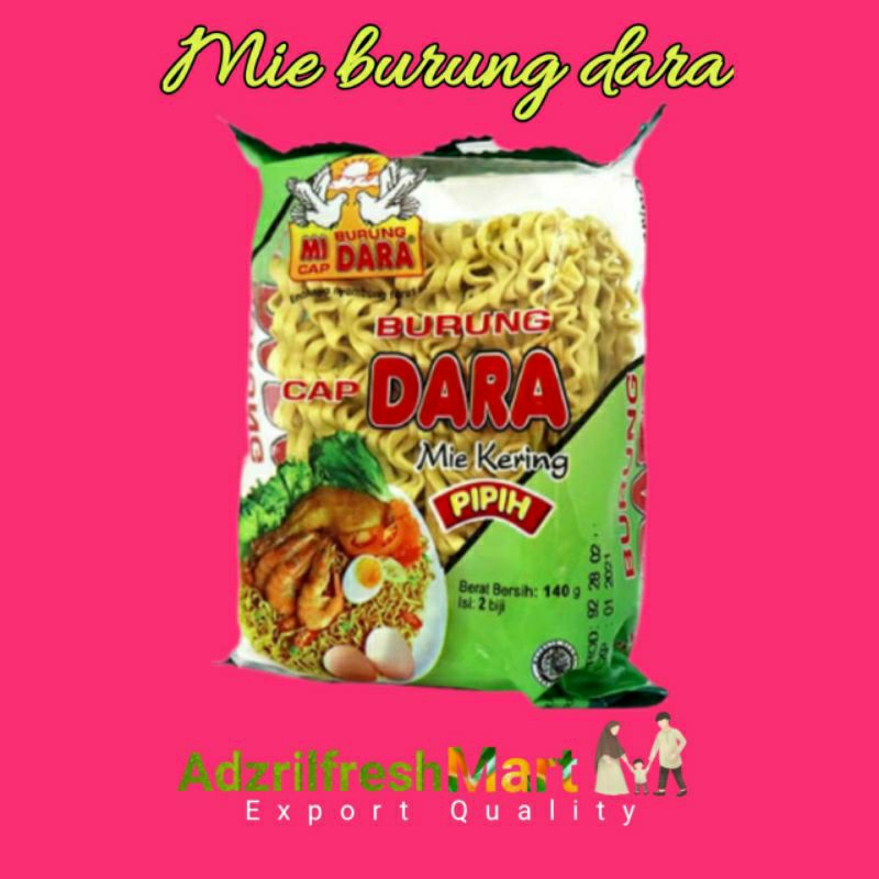 

MIE BURUNG DARA SATU BUNGKUS ISI 2