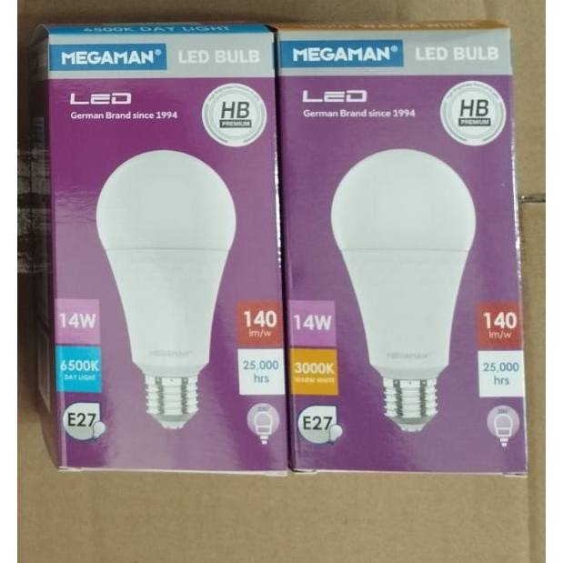 LAMPU / BOHLAM MEGAMAN HB PREMIUM LEDBULB-A 14W YTA70Z2