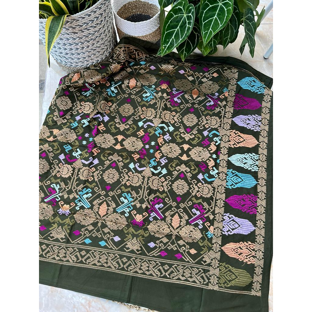 kamen endek bordir premium