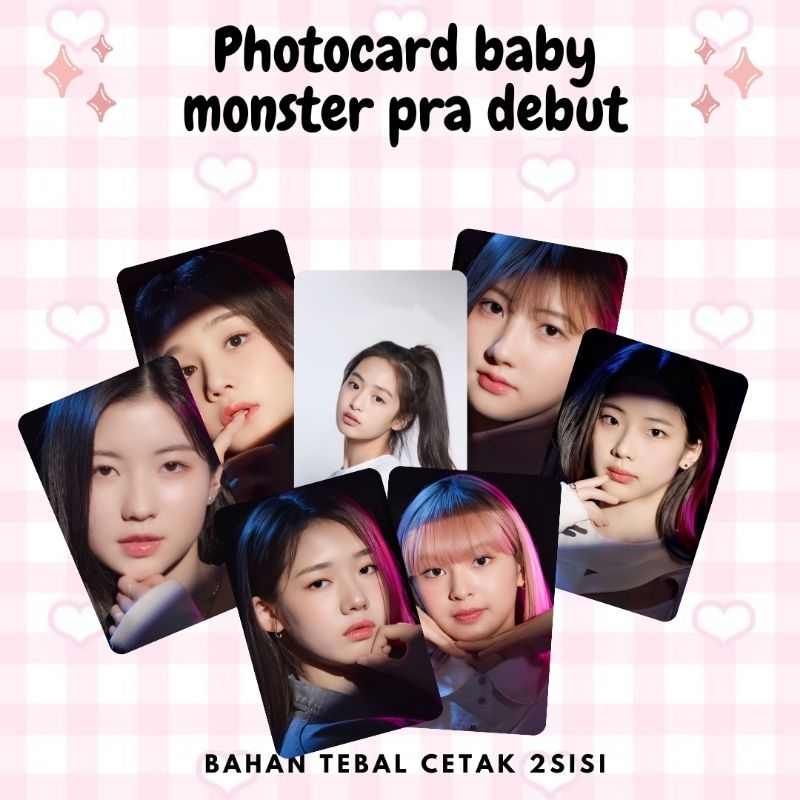 unofficial photocard baby monster pradebut haram