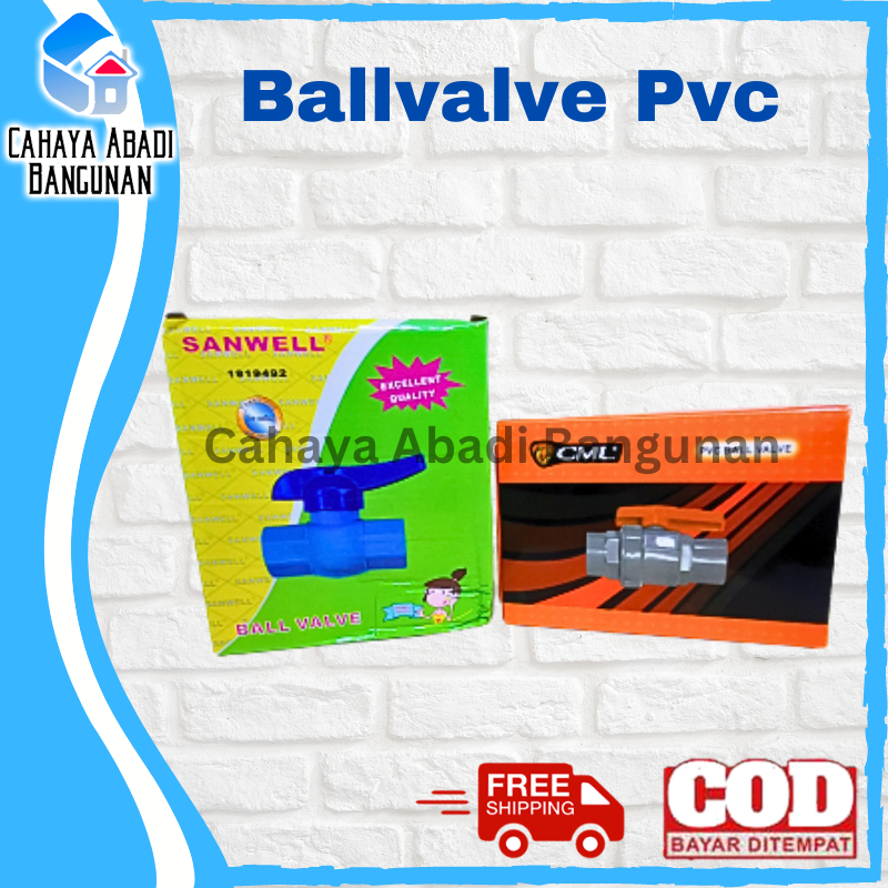 BallvalvePVC/StopKran/Stopkeran