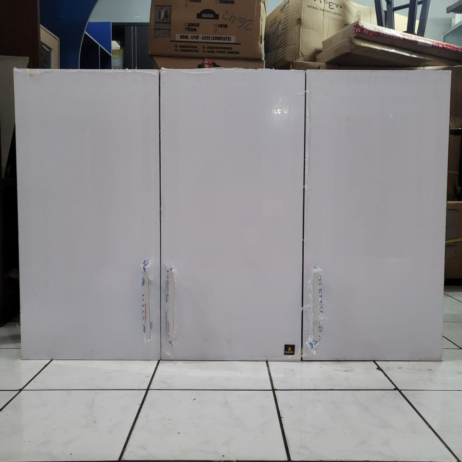 KITCHEN SET ATAS OLYMPIC 3 PINTU/LEMARI DAPUR
