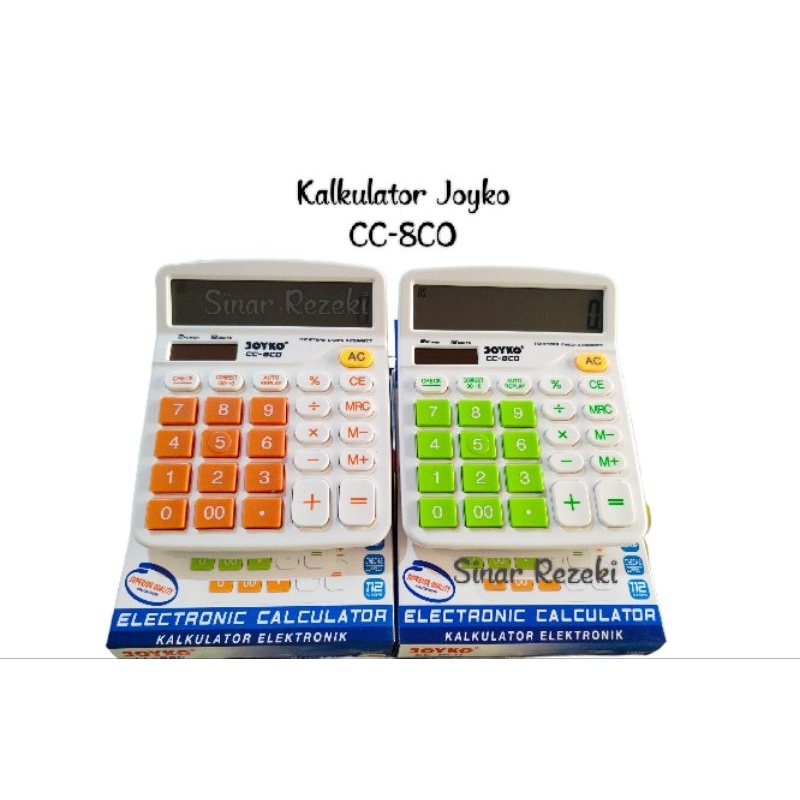 

CC-8C0/kalkulator joyko/kalkulator elektronik/kalkulator CC-8C0