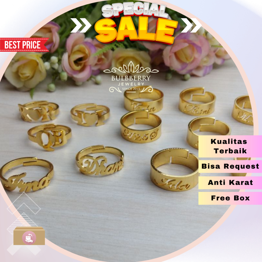 Cincin Lapis Emas Murni