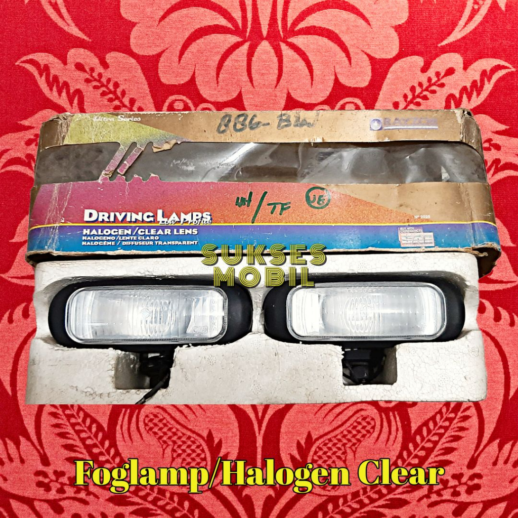 Foglamp/Halogen Lampu Kabut Clear