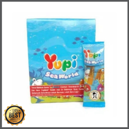 

YUPI SEA WORLD SATUAN - PERMEN YUPI SEA WORLD 7gr - YUPI SEA WORLD Terbaru