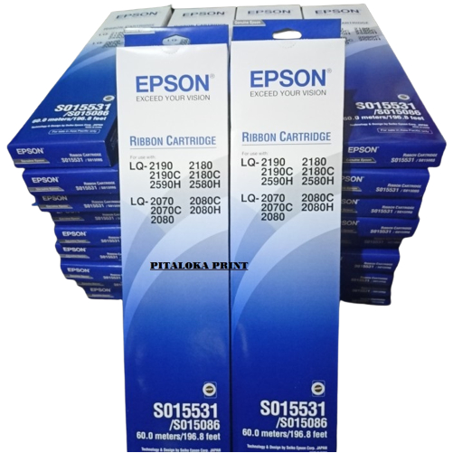 PITA PRINTER EPSON LQ-2190-LQ2180-KOMPLIT RUMAH DAN PITANYA/ Original - RIBBON CARTRIDGE EPSON LQ-21