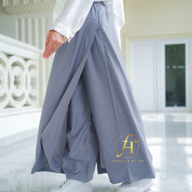 Rok Celana Muslim Wanita Bahan Toyobo Banyak Warna size S M L XL XXL - Rok Celana Muslim Wanita Kerj