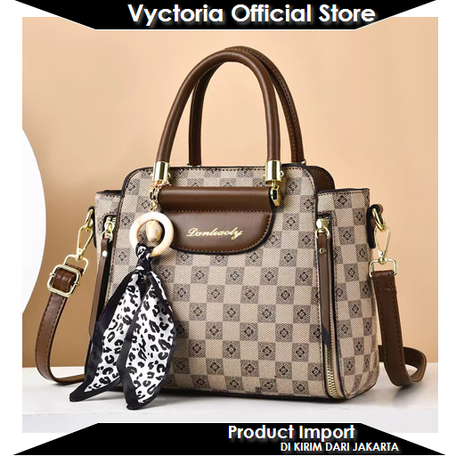 (COD) Vyctoria VOS3615 Tas Selempang Wanita Import Handbag Cantik Promo BQ3615 3615