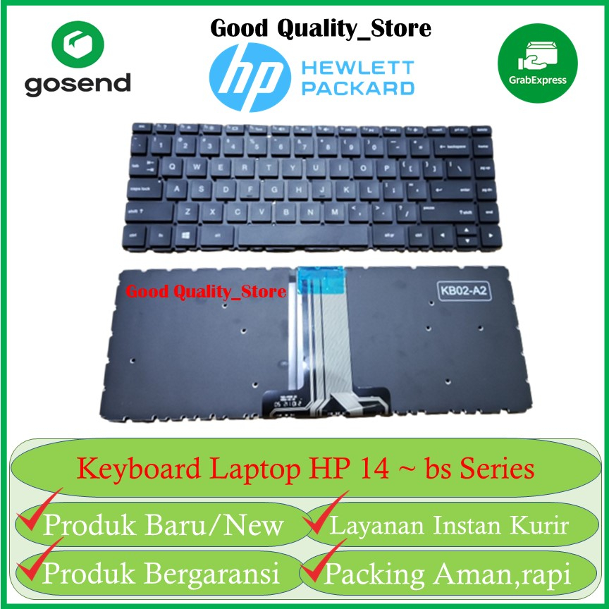 Keyboard laptop HP 14 bs013tu 14-bs015tu 14-bs124tx 14-bs128tx