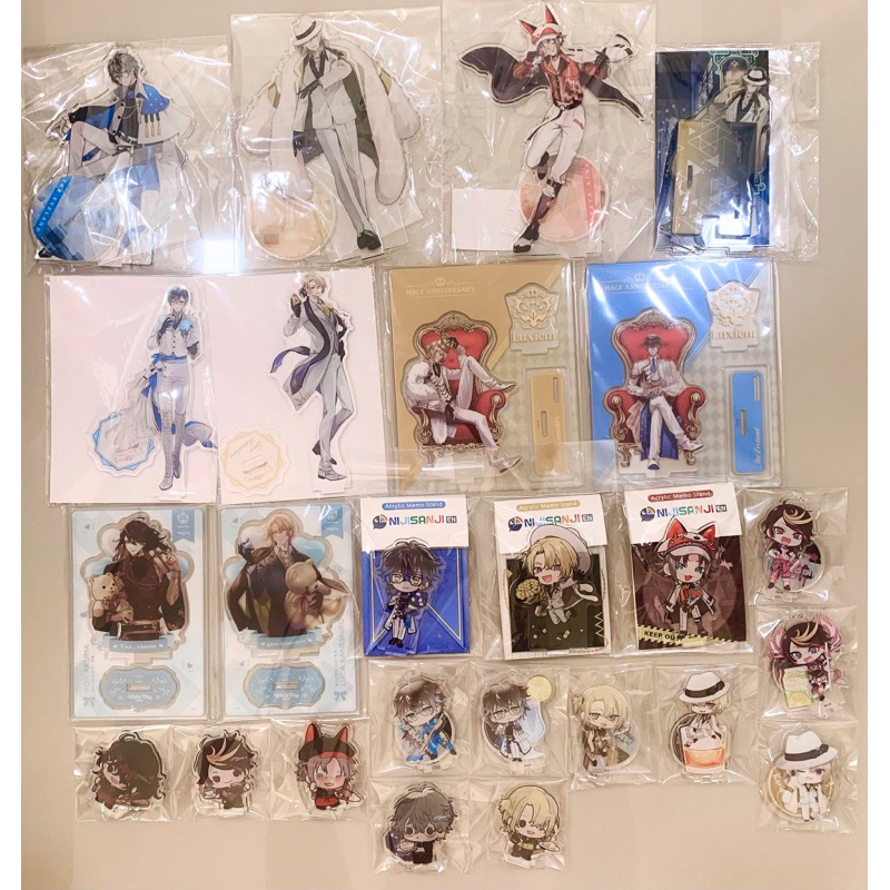 Luxiem Acrylic Stand NIJISANJI EN Vox Akuma Luca Kaneshiro Shu Yamino Mysta Rias Ike Eveland