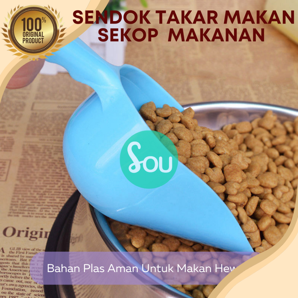 Sekop scoop serok makanan anjing Kucing