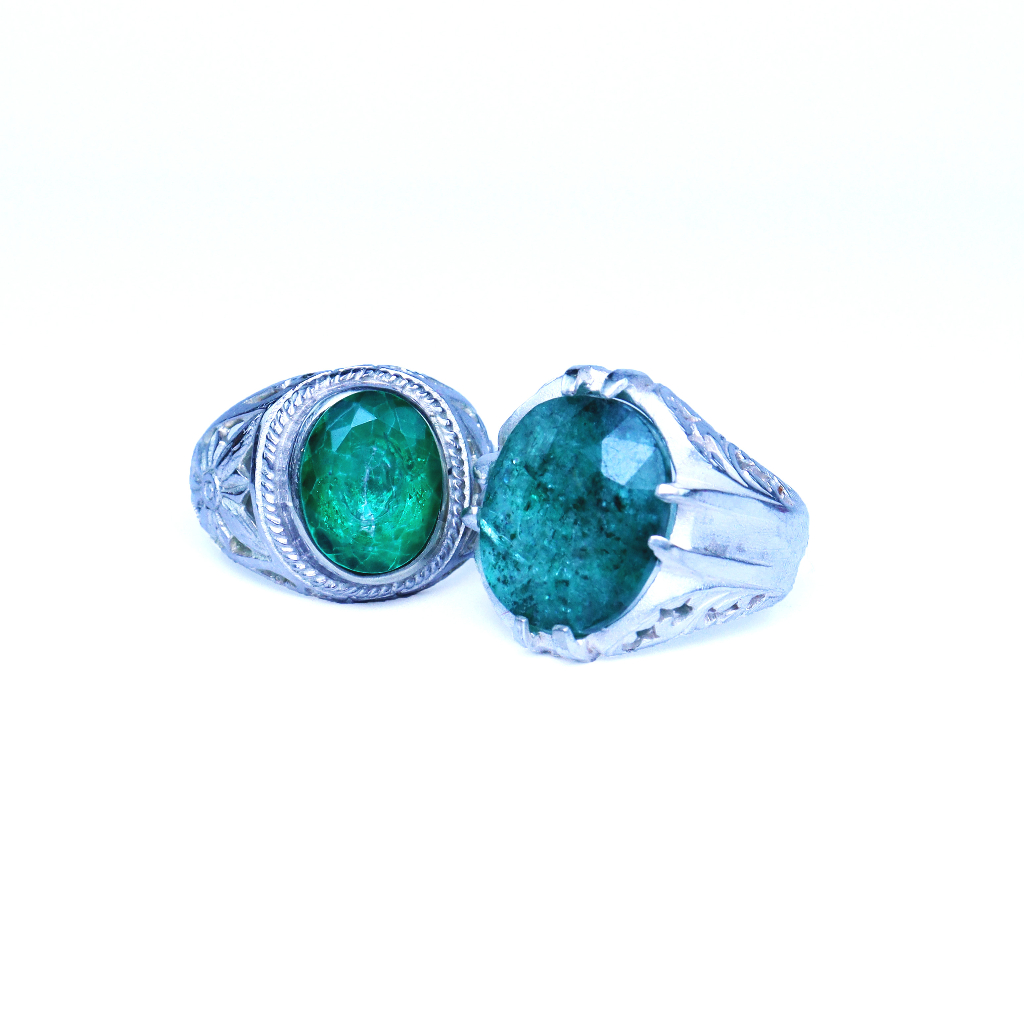 Natural Zamrud Colombia Emerald Cuting