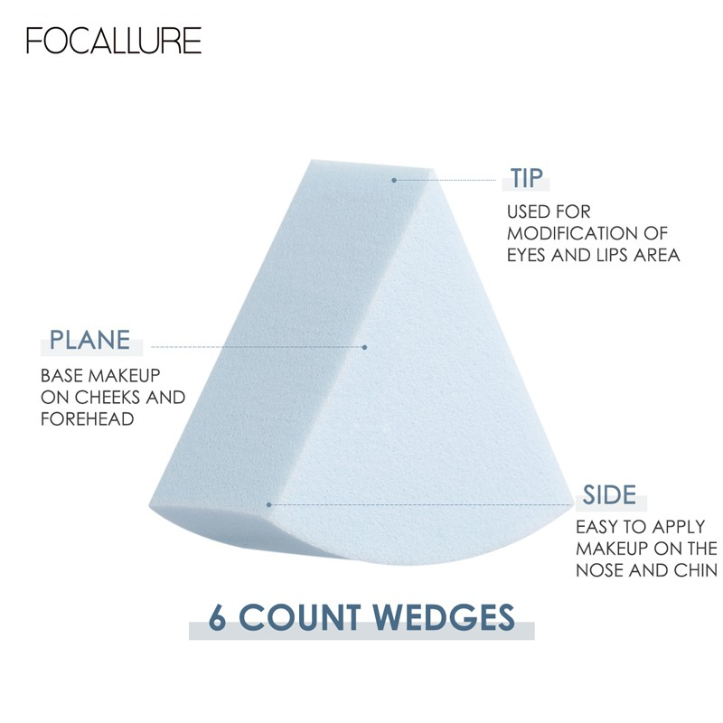 FOCALLURE Beauty soft spons for Foundation / Powder