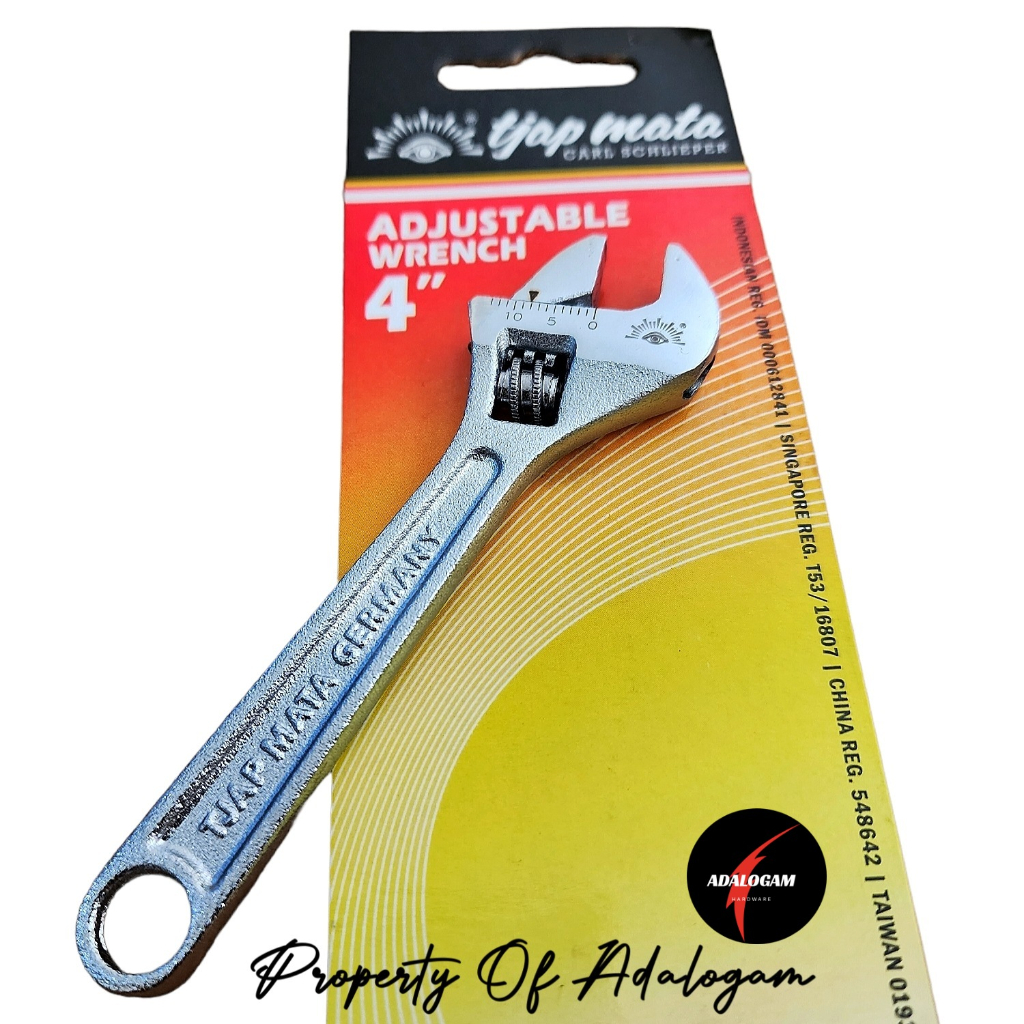 TJAP MATA Kunci Inggris 4&quot; Konci Bago Mini 4 Inch Germany