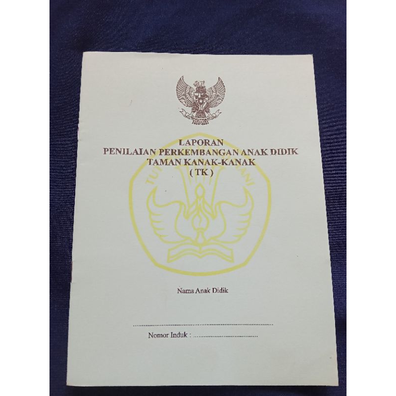 

Buku Rapot TK