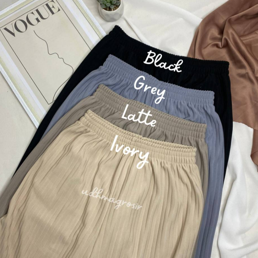 KULOT PREMIUM HIGHWAIST BASIC HORNET / KULOT PANJANG HORNET KOREAN STYLE