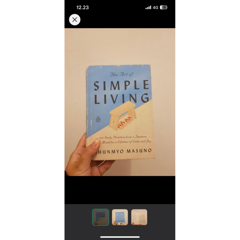 

Buku Preloved The Art of Simple Living
